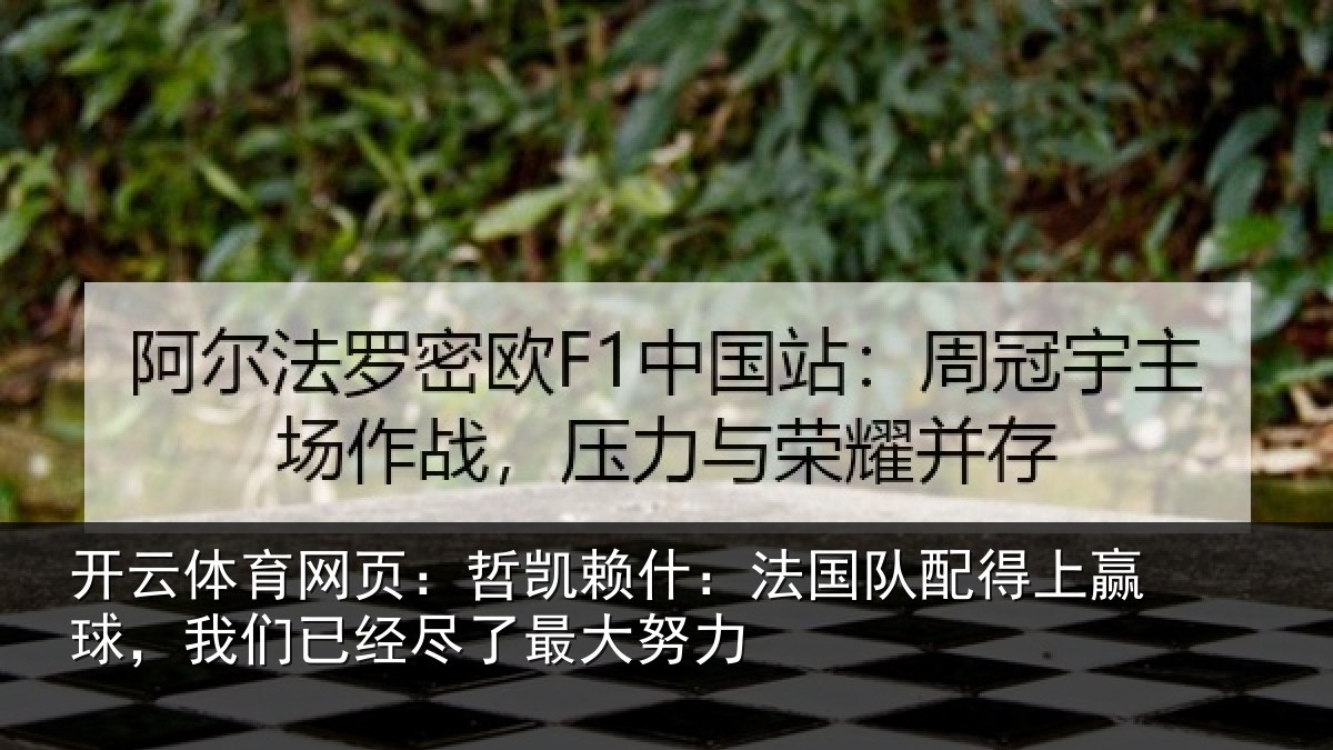 开云体育网页：哲凯相关情况赢球相关情况努力